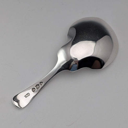 1893 Antique British Sterling Silver Tea Caddy Spoon 11.4g George Maudsley Jackson
