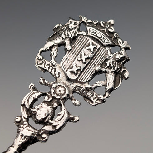 1920年 荷蘭古董 銀製茶濾器 31g Hendrick Hoojikass