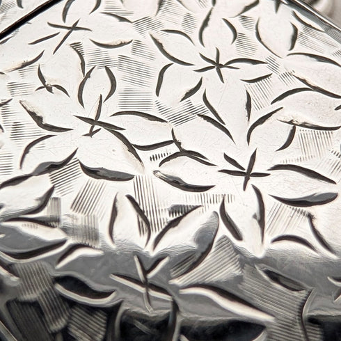 1907 British Antique Sterling Silver Vesta Case 15g Match Case Smith&Bartlam