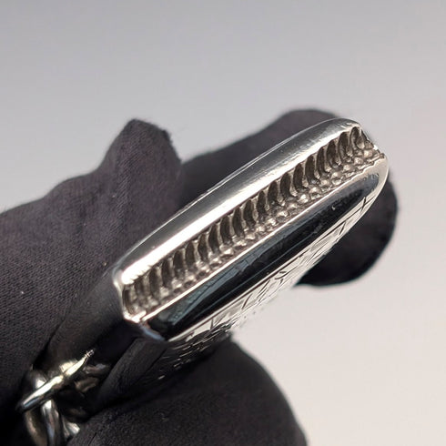 1907 British Antique Sterling Silver Vesta Case 15g Match Case Smith&Bartlam