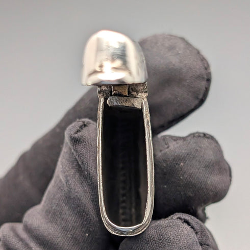 1907 British Antique Sterling Silver Vesta Case 15g Match Case Smith&Bartlam