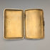 1907 Antique British Sterling Silver Cigar Case, Intricate Relief Decoration, 163g, Joseph Gloster