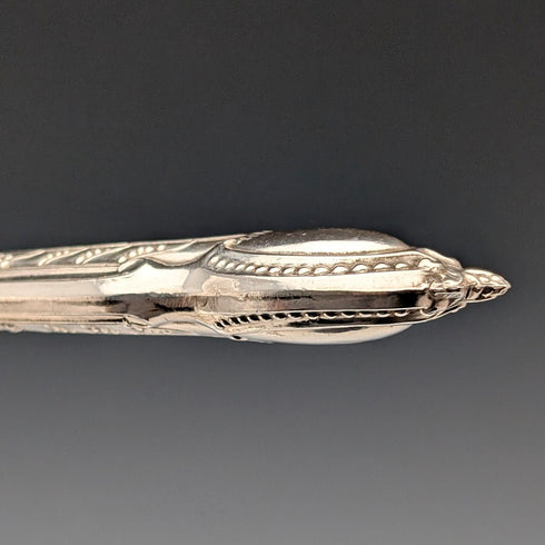 1933年 英国ヴィンテージ 純銀ハンドル フィッシュカトラリー6ペア C H Beatson