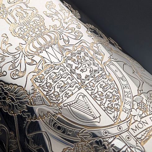 1977年 英國伊莉莎白二世 銀禧紀念 純銀製 酒杯 338g Yorkshire Mint