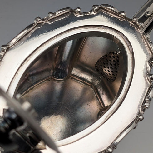 20世紀初頭 英國古董 鍍銀製 單身漢茶具組 3件組 JAMES DIXON&SON