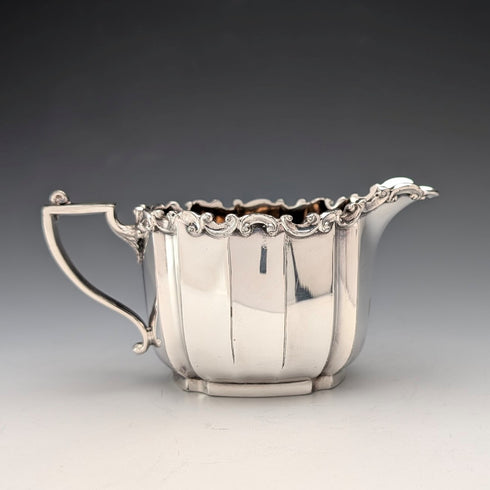 20世紀初頭 英國古董 鍍銀製 單身漢茶具組 3件組 JAMES DIXON&SON