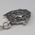1912 Antique British Sterling Silver Albert Chain, 32g, with Sterling Silver Medal Fob