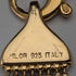 復古 純銀製 鍍金 繩索 手鍊 18g MILOR ITALY
