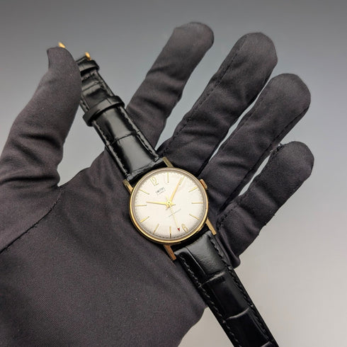1960年代 英國復古 SMITH 紳士用腕錶 21石機械式 運作良好