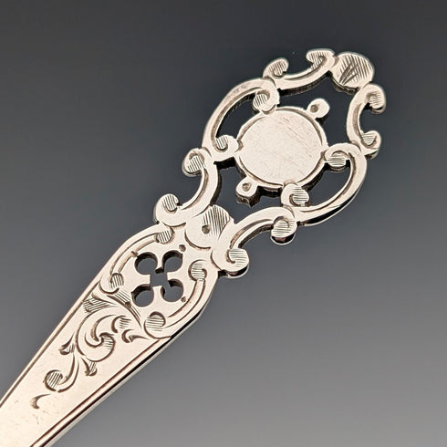 1916年 英国アンティーク 純銀製 ティースプーン3本セット 計55g Walker&Hall