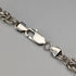 Vintage Sterling Silver Byzantine Chain Necklace, 45cm, 46g, BJB
