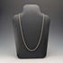 British Vintage Sterling Silver Twist Chain Necklace, 60cm, 15.7g