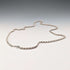 British Vintage Sterling Silver Twist Chain Necklace, 60cm, 15.7g
