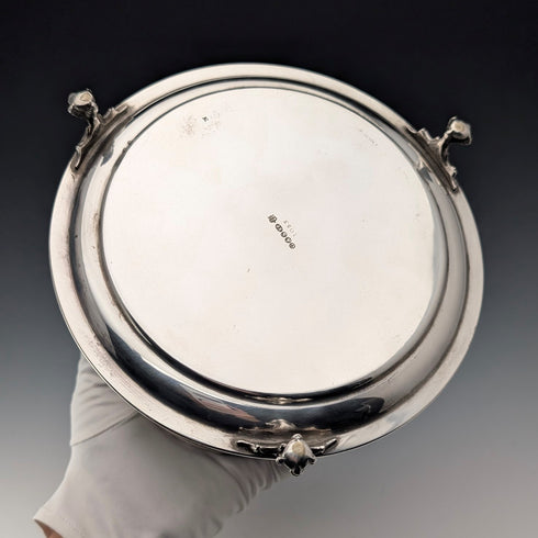 1875年頃 英国アンティーク シルバープレート製 ビスケットバレル George Goodfellow&Sons