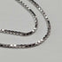 1978 UK Vintage Sterling Silver Small Oval Ingot Pendant with Sterling Silver Necklace Total 4.4g
