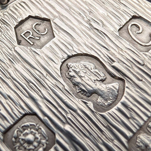 1977年 英國 純銀製 紀念銀章型吊墜 附純銀項鍊 總重15.9g