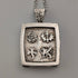 1977 UK Sterling Silver Jubilee Pendant with Sterling Silver Necklace Total 19.7g
