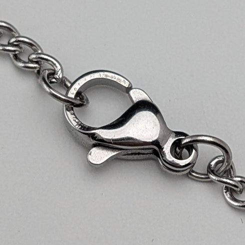 英国ヴィンテージ 純銀ケースレディースウォッチペンダント 純銀ネックレス付き