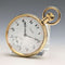Circa 1960s Antique Swiss RONE Pocket Watch Gold-Plated Open Face Works Well