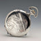Circa 1900 Antique Lagrange Pocket Watch 800 Silver Case Open Face Works Well