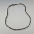 Vintage Sterling Silver Fancy Link Chain Necklace, 45cm, 36g