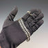 Vintage Sterling Silver Fancy Link Chain Necklace, 45cm, 36g