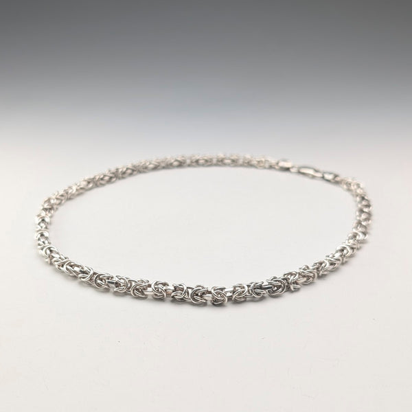 復古純銀拜占庭風格項鍊,46厘米,47克