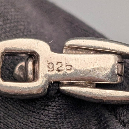 復古純銀珍珠母貝手鍊