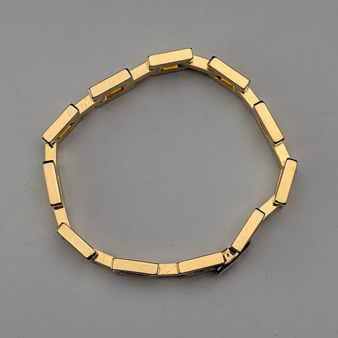 Vintage Rolled Gold Chunky Link Bracelet