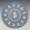 英國韋奇伍德碧玉瓷器 J. Wedgwood 250週年紀念盤,直徑21厘米