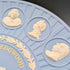英國韋奇伍德碧玉瓷器 J. Wedgwood 250週年紀念盤,直徑21厘米