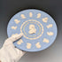 英國韋奇伍德碧玉瓷器 J. Wedgwood 250週年紀念盤,直徑21厘米