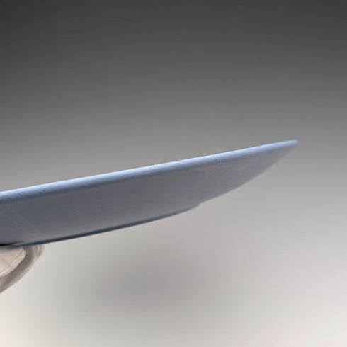 英国ヴィンテージ ウェッジウッド 天使 ジャスパーウェア製 プレートペア 直径22cm ペールブルー②