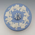 復古英國 Wedgwood Jasperware 淡藍色圓形糖果盒