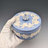 復古英國 Wedgwood Jasperware 淡藍色圓形糖果盒