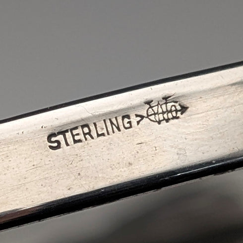 Vintage US Silver Overlay Coaster Dish, Webster