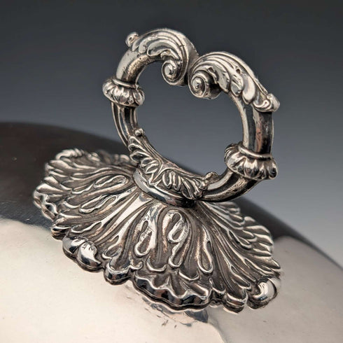 1810年頃 英国アンティーク オールドシェフィールドプレート製 クロッシュ