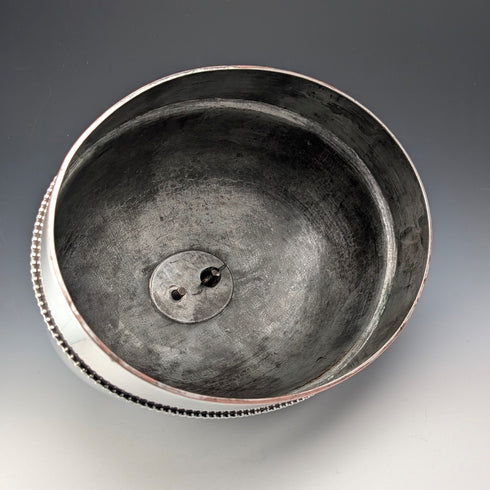 英國古董謝菲爾德老式瓷質鐘罩,約1810年