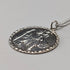 Vintage Saint Christopher Sterling Silver Medal Pendant ② with Sterling Silver Necklace, Total 5.6g