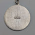 Vintage Saint Christopher Sterling Silver Medal Pendant ② with Sterling Silver Necklace, Total 5.6g
