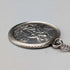 Vintage Saint Christopher Sterling Silver Medal Pendant ③ with Sterling Silver Necklace, Total 7.8g