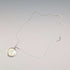 Vintage Saint Christopher Sterling Silver Medal Pendant ③ with Sterling Silver Necklace, Total 7.8g