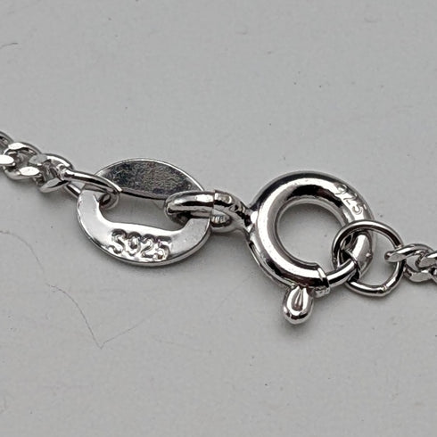 ヴィンテージ 聖クリストファー 純銀製 メダイペンダント③ 純銀ネックレス付 計7.8g