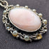Vintage Mother-of-Pearl Pendant on Sterling Silver Base, with Sterling Silver Necklace, Total Weight 8.1g
