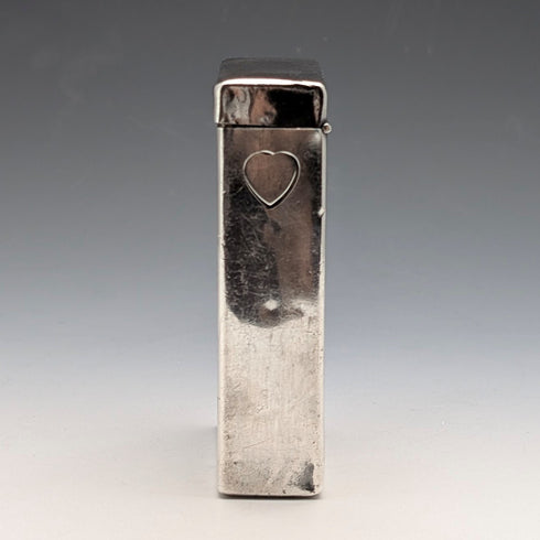 20世紀早期美國古董純銀香菸盒/撲克牌盒,85克