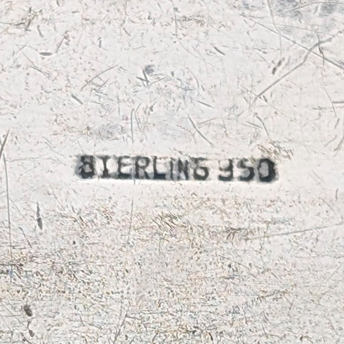 20世紀早期美國古董純銀香菸盒/撲克牌盒,85克