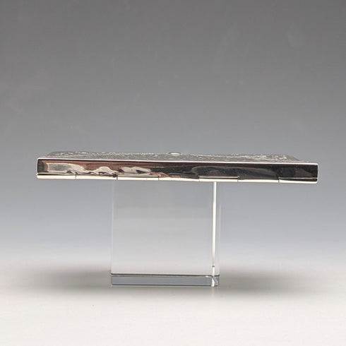 1905年 英国アンティーク 純銀製 封筒型カードケース 52g Adie&Lovekin