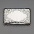 1878 British Antique Sterling Silver Square Snuff Box 50g Hillard&Thomason