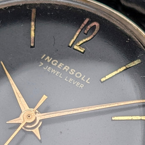 1960年代英國史密斯·英格索爾(Smiths Ingersol)男士腕錶,7鑽,走時良好