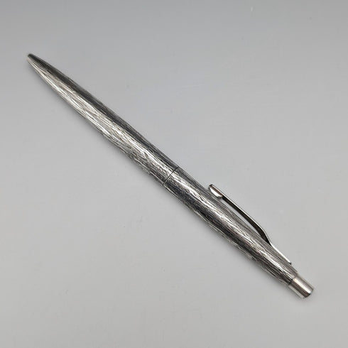 1976年英國威廉曼頓 (William Manton) 復古純銀原子筆,附筆盒